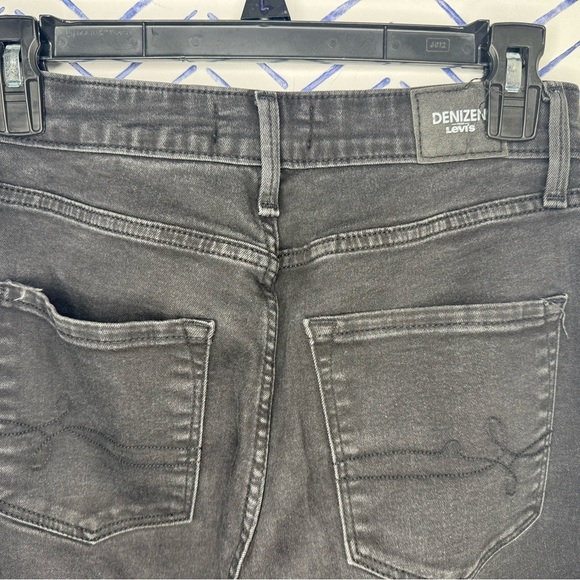 Levi’s Denizen Super High-rise Stretch Skinny Size 6 Washed Black rinse - Picture 2 of 5